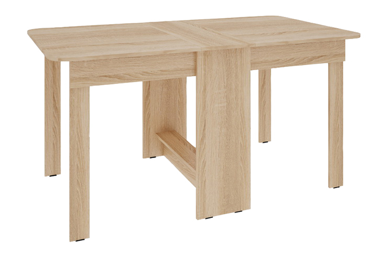 "Стол-книжка раскладной ПВХ" (дуб сонома)