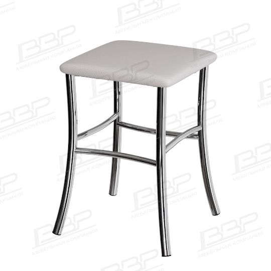 Каркас табурета квадрат (хром)+основание 310*310