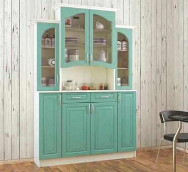 Буфет корпус Прованс- 014/фасад Прованс-014/Клен бирюза