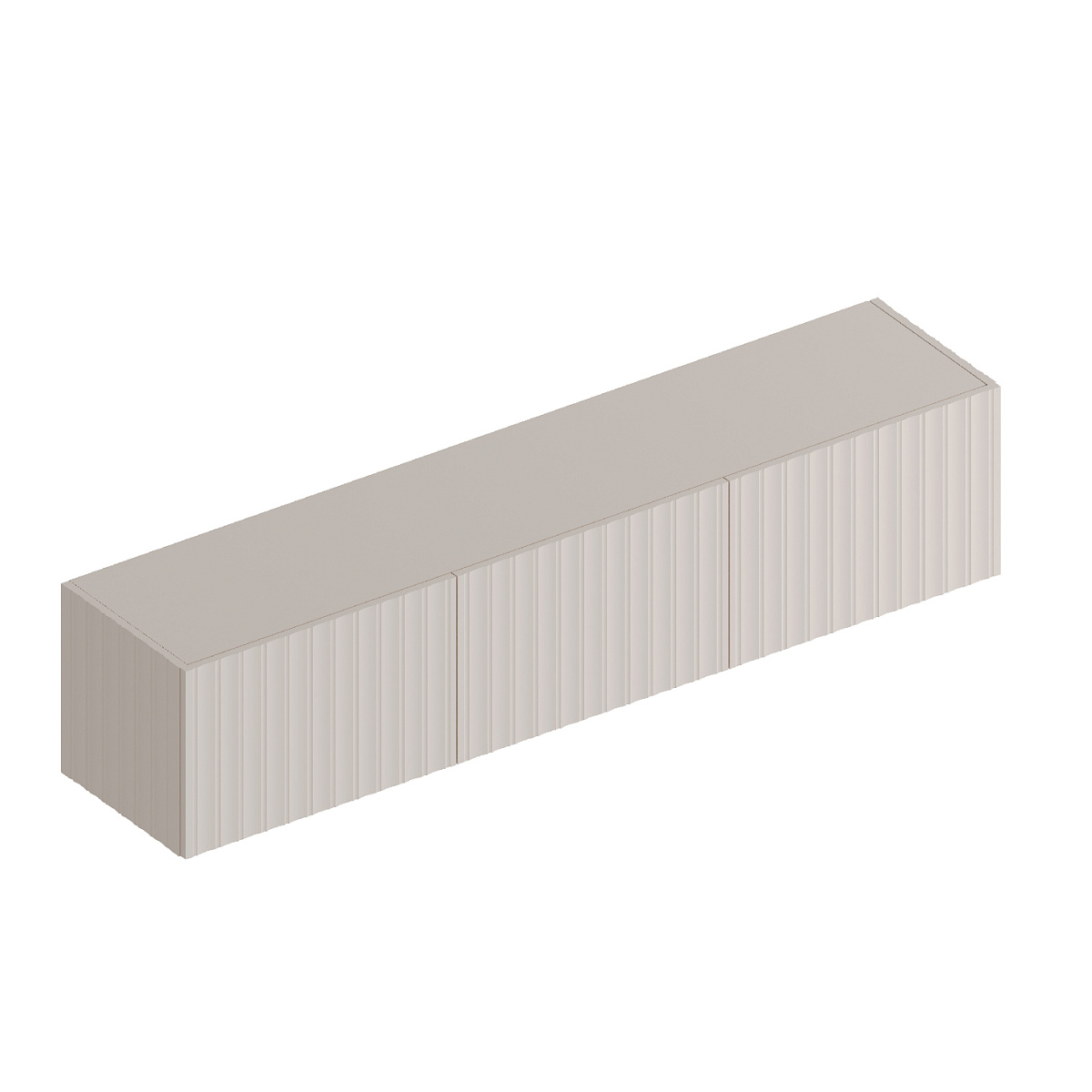 "Тефия" Тумба ТВ подвесная 2000х350х350 Тефия