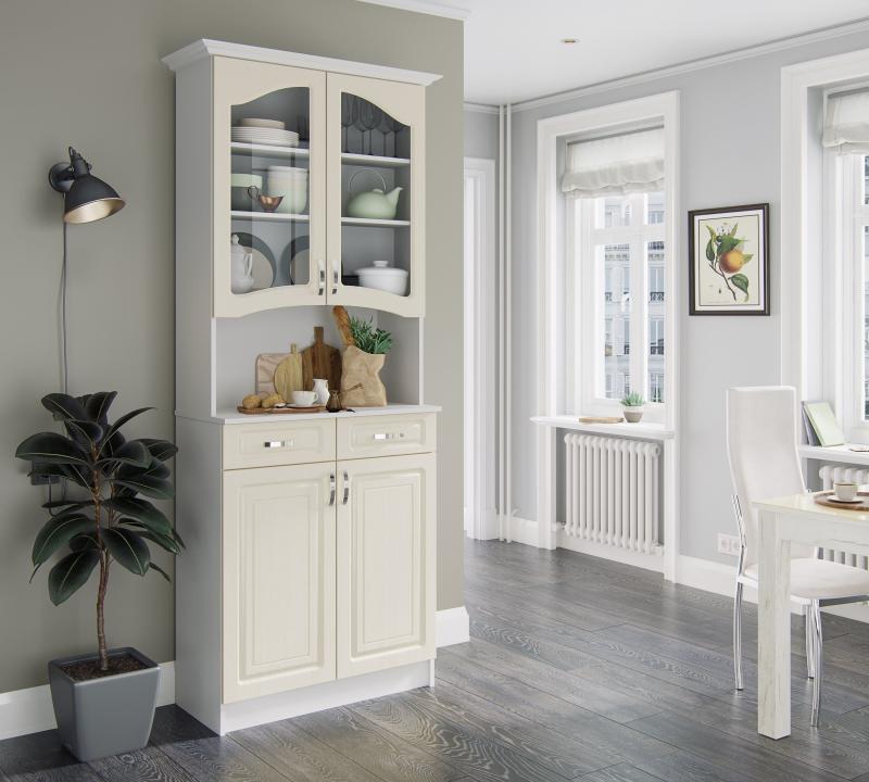 Буфет корпус Прованс- 08/фасад Прованс-08/Клен белый