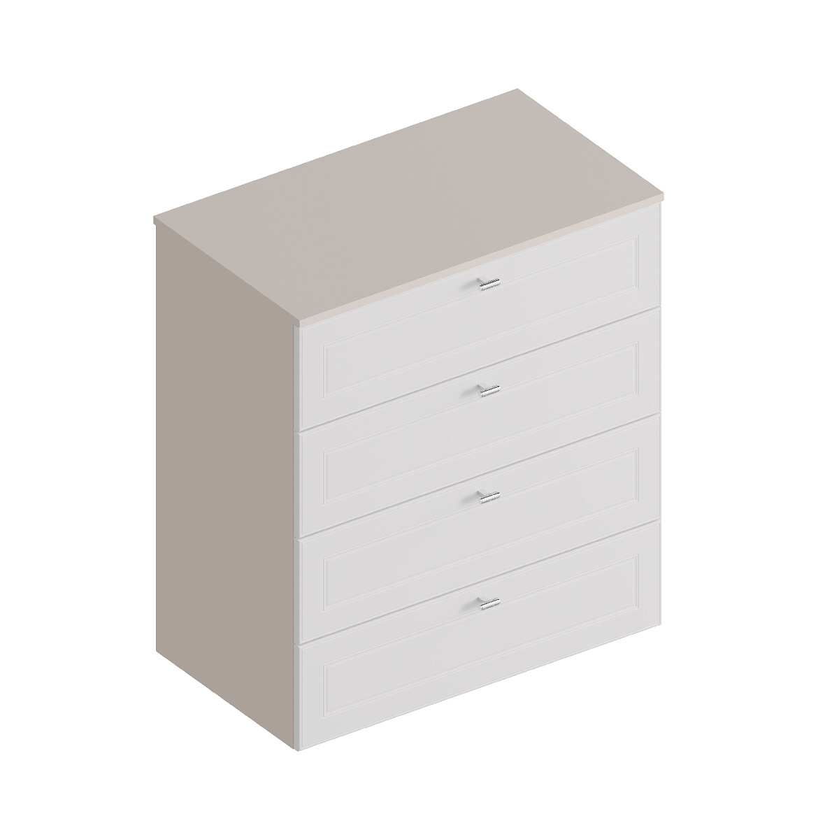 "Лорэн" Комод с 4 ящиками 800х460х920 Тефия