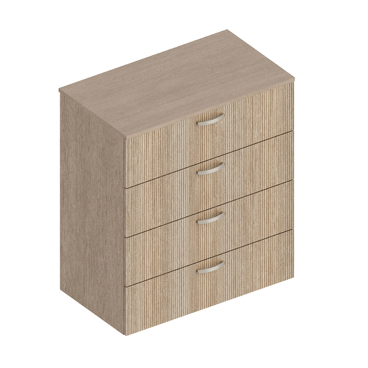 "Ева" Комод с 4 ящиками 800х460х920 Тира/Кадена вуд