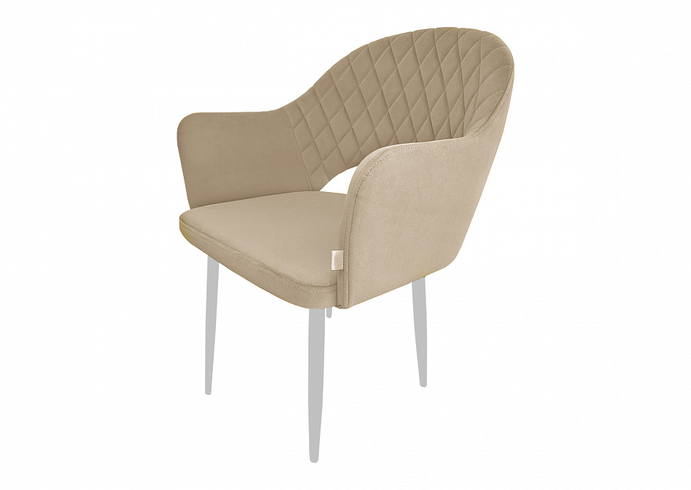 Кресло "София" белое матовое